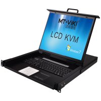 迈拓维矩MT-1908UL kvm切换器8口usb自动lcd19英寸多电脑切换8进1出