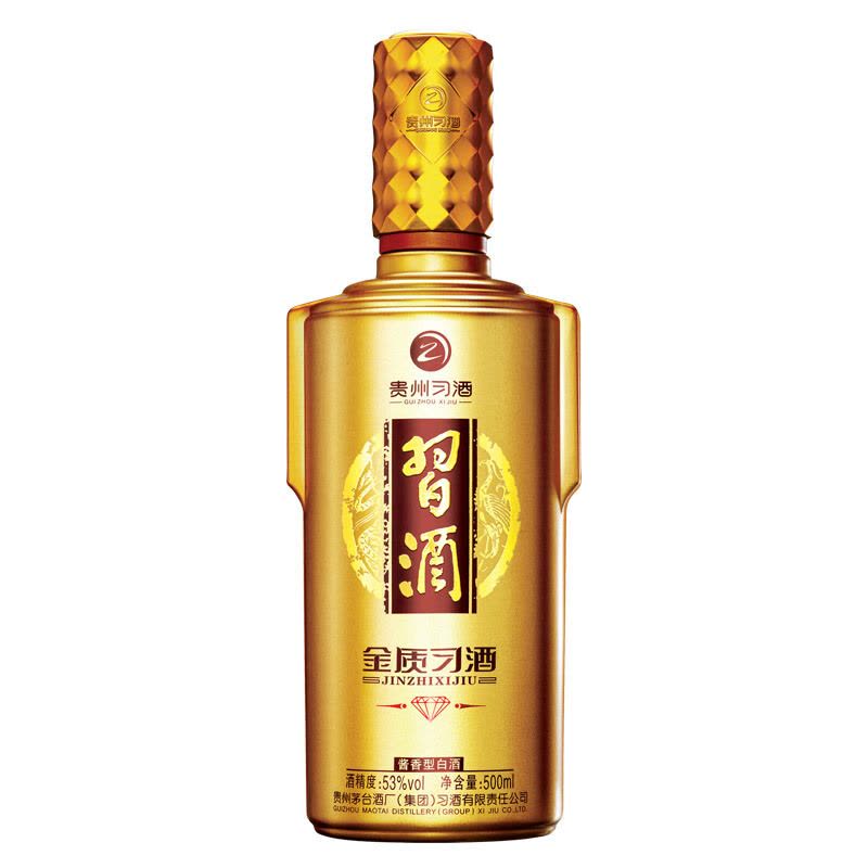 茅台集团贵州习酒金钻53度500ml酱香型白酒单瓶酱香经典習酒(XI LIQUOR