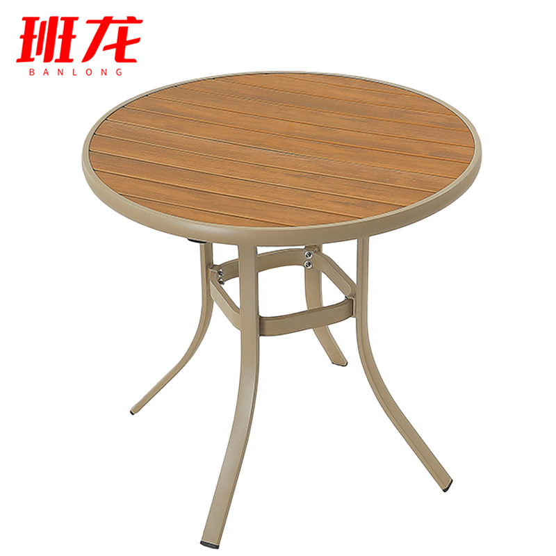 班龙户外桌椅圆桌套高清大图