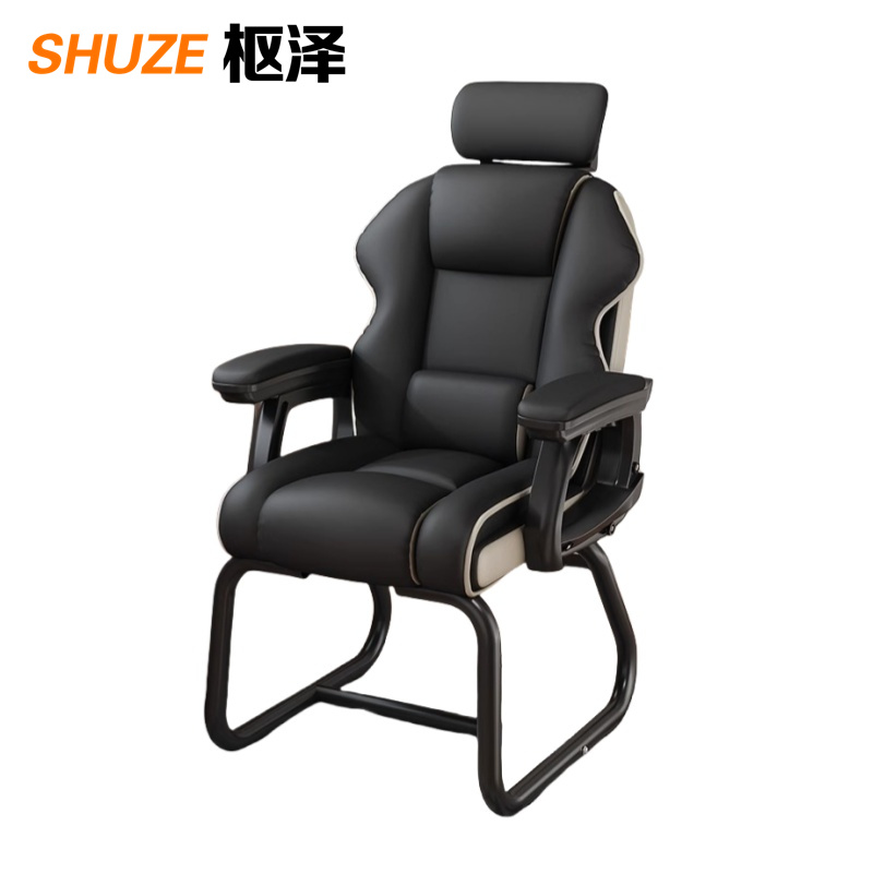 枢泽 电脑椅 弓形椅 58*60*119cm 张高清大图