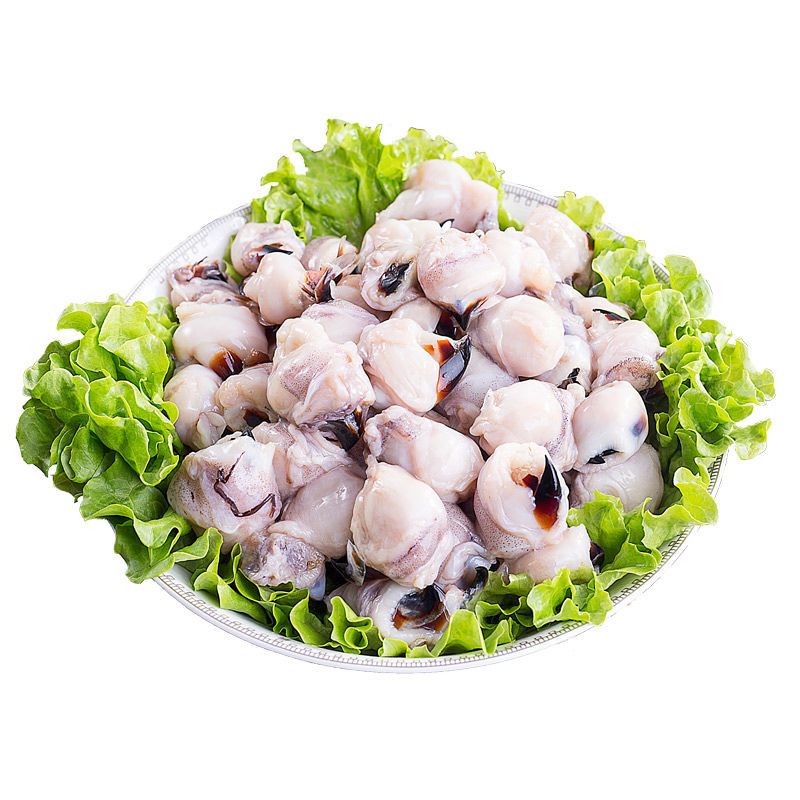 赛卡伊青岛大号墨鱼嘴目鱼嘴2斤新鲜鱿鱼嘴冷冻生鲜海鲜火锅食材