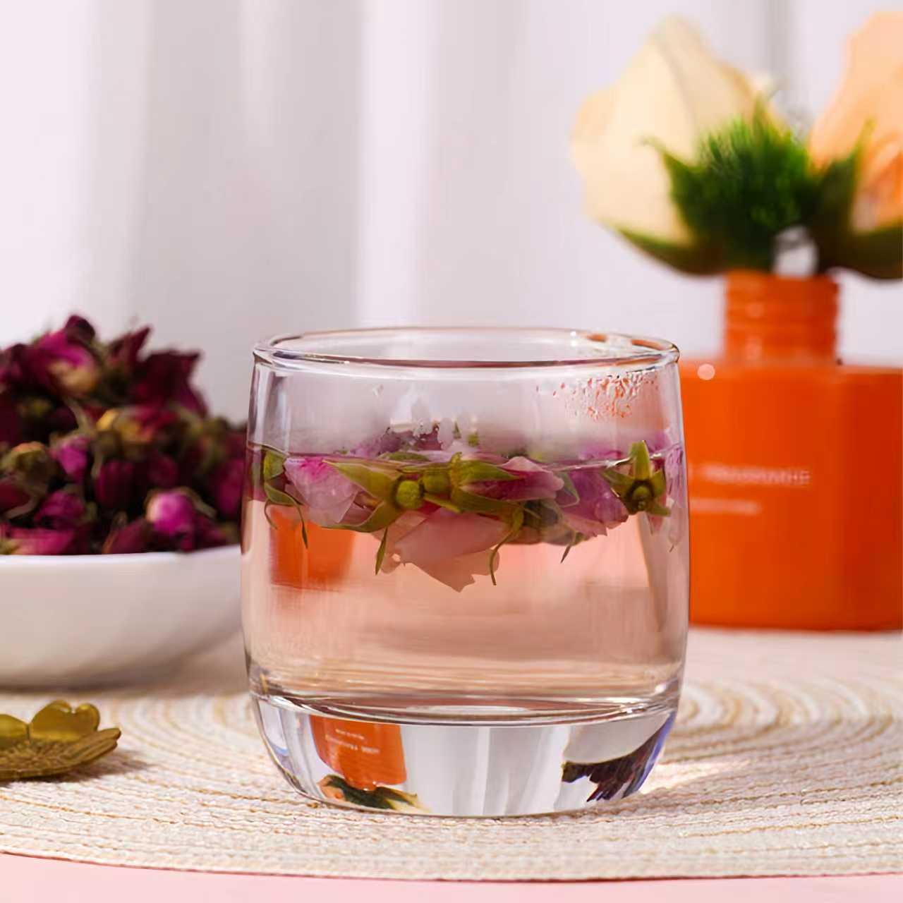 甘肃苦水玫瑰干无硫熏无添加天然花草茶玫瑰花干玫瑰甘肃特产2罐装高清大图