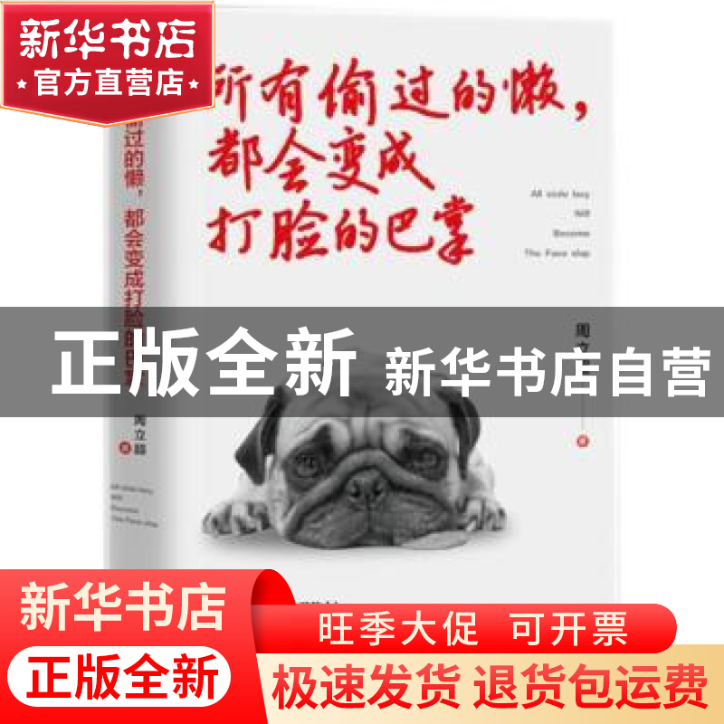 正版 所有偷过的懒,都会变成打脸的巴掌 周立超著 广东人民出版高清大图