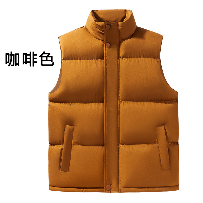 统狮 保暖棉马甲 K908 件 2XL 咖啡色
