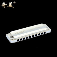 奇美布鲁斯口琴10孔铜格版初学者学生用专业演奏级十孔蓝调口琴