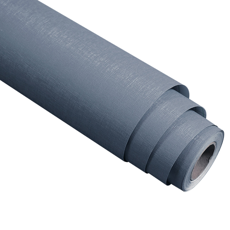 先围 壁纸 PVC自粘蓝灰纤丝 卷高清大图