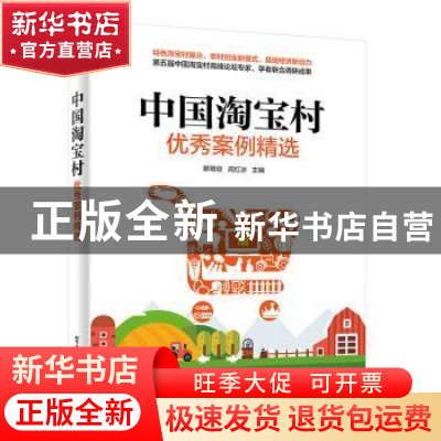 正版 中国淘宝村优秀案例精选 解维俊,高红冰 主编 电子工业出版