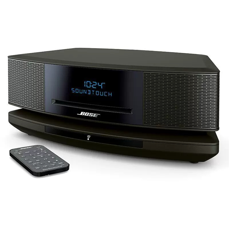 [白色有底座]BOSE Wave SoundTouch IV妙韵 CD播放机妙韵4代 博士家庭影院 bose蓝牙音响