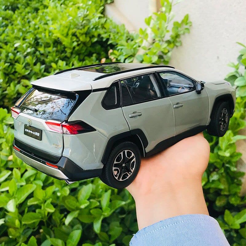 丰田原厂1:18新款丰田RAV4 荣放越野车2019 丰田RAV4汽车模型合金汽车车