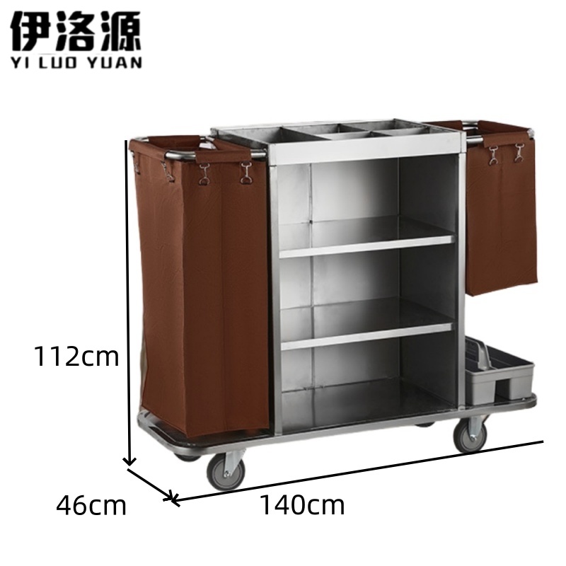 伊洛源 布草车 不锈钢A140*46*112cm个