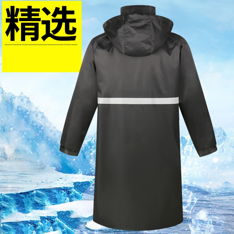 法耐fanai雨保安劳保物业雨衣长款身连体男反光双层加厚外套雨衣
