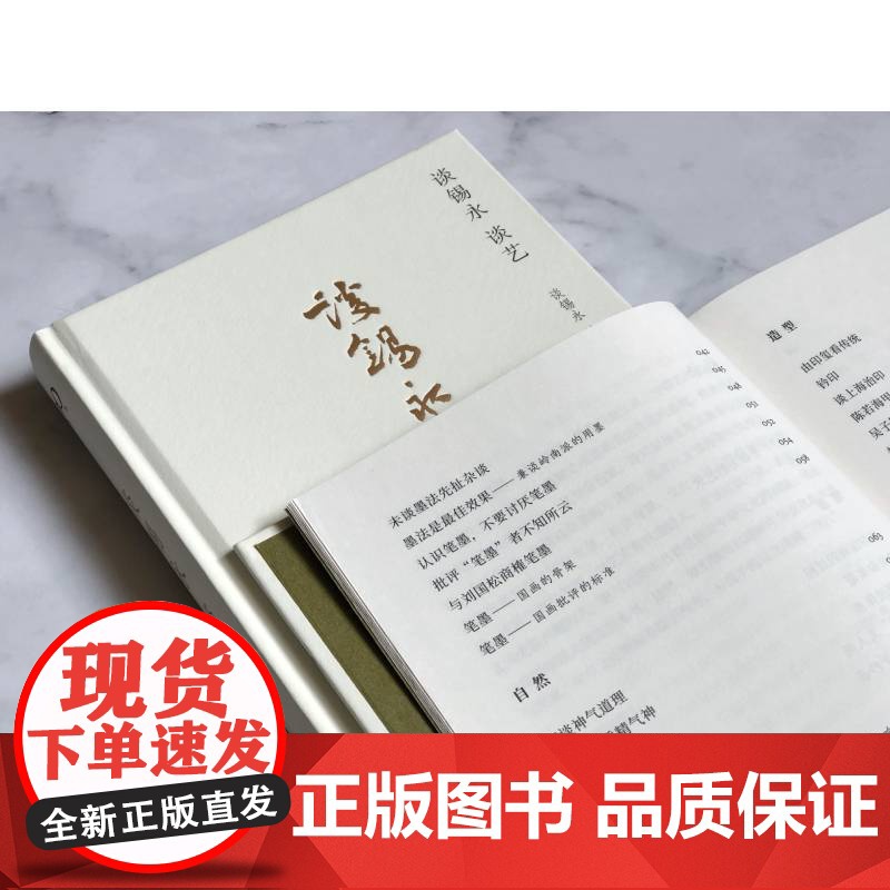 谈锡永谈艺 精装艺术评论荟萃集画史资料理论研究书籍国画源流画派与风格画评标准艺坛奇闻异事书画收藏与投资上海文艺出版社高清大图
