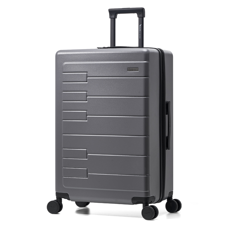 爱华仕(OIWAS)钢琴箱 磨砂抗压 干湿分类收纳旅行箱 OCX6810-26炭灰色行李箱拉杆箱高清大图