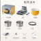 东菱(Donlim)DL-1349面食机[钛金灰]家用多功能面食机厨师机 全自动绞肉 揉面一体发酵打发和面机