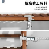 老竹匠 阳台户外折叠花架/花几现代简约客厅盆景架植物架绿萝架楠竹落地多层置物架多肉花架子层架室外