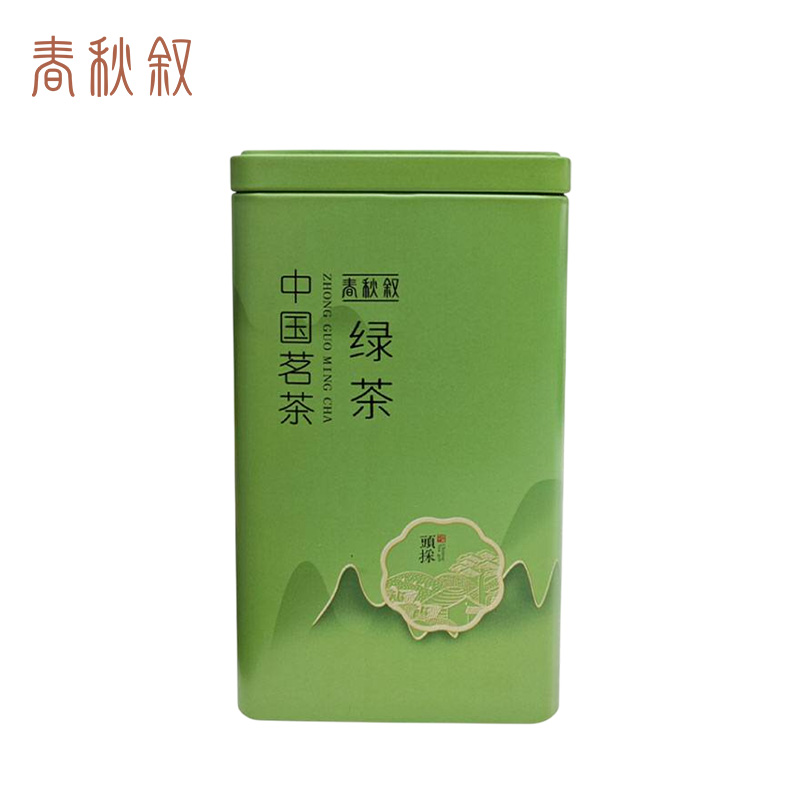 春秋叙 绿茶组合(250g*2罐) 500g/盒高清大图