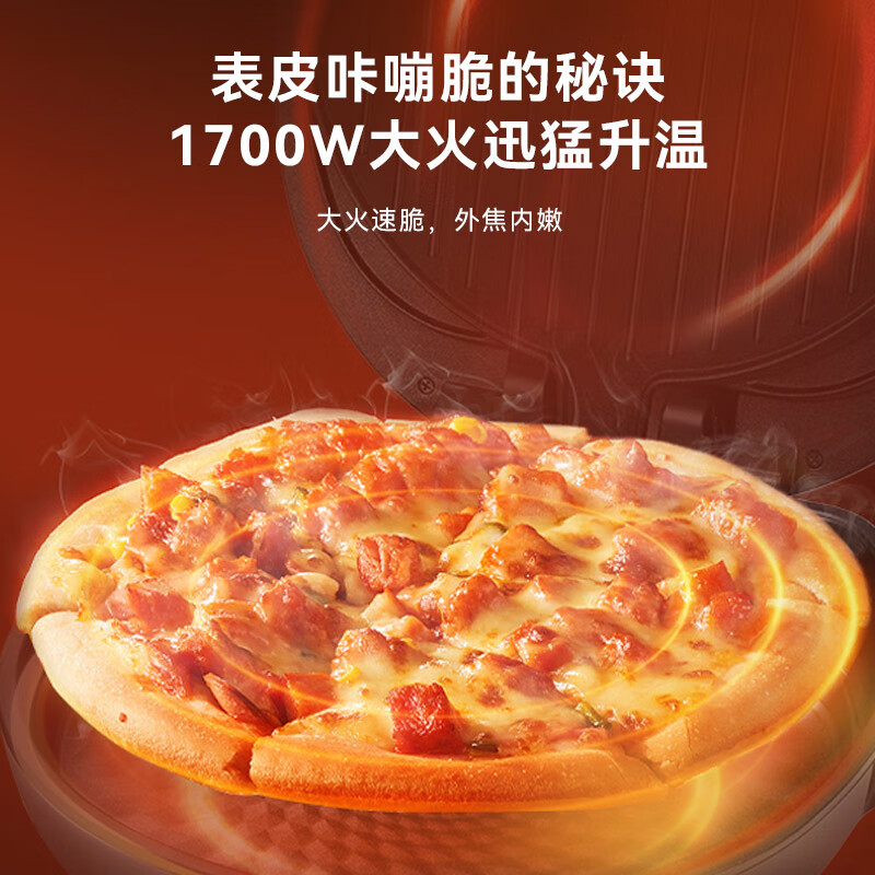 苏泊尔（SUPOR）电饼铛家用大火力加热薄煎烤机烙饼锅商场同款早餐机三明治机可拆 JJ30AQ19高清大图