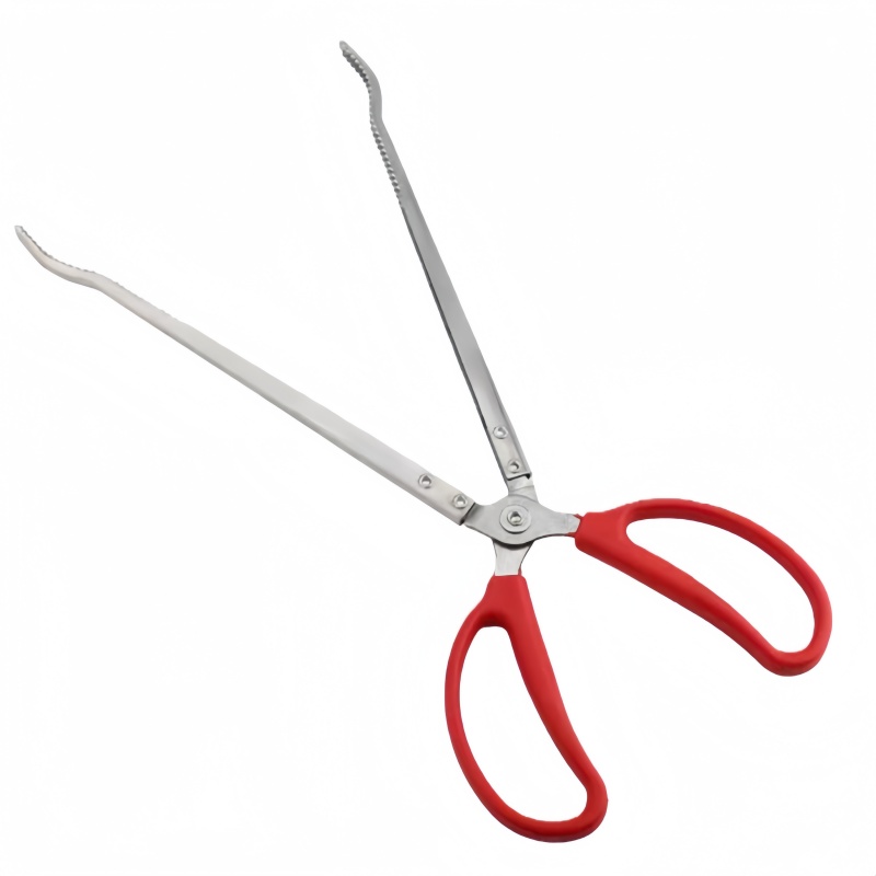 依诺九吉 不锈钢火钳加长钳子取物夹 多型号 把高清大图