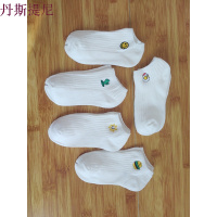 儿童袜子春秋夏纯棉纯白色短袜男童女童1-3-5-7-9-10岁中小学生袜