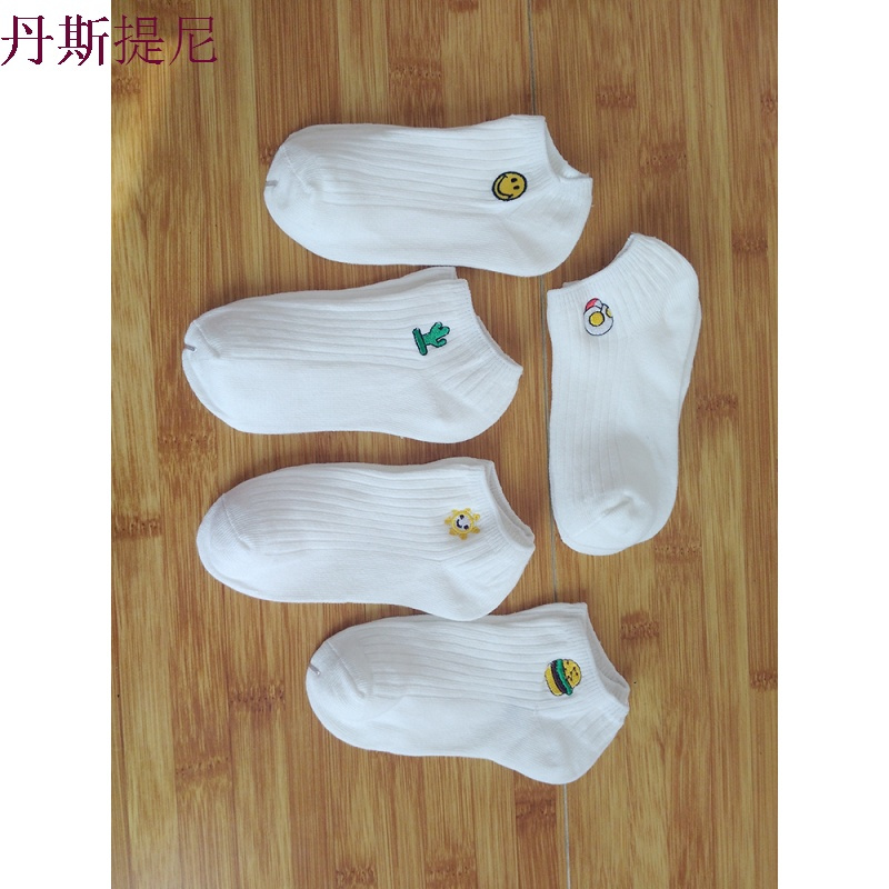 儿童袜子春秋夏纯棉纯白色短袜男童女童1-3-5-7-9-10岁中小学生袜