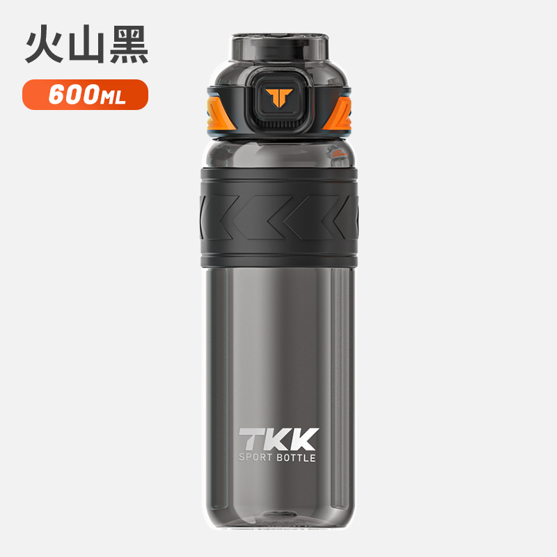 TKK迈越运动水杯600ml 火山黑高清大图