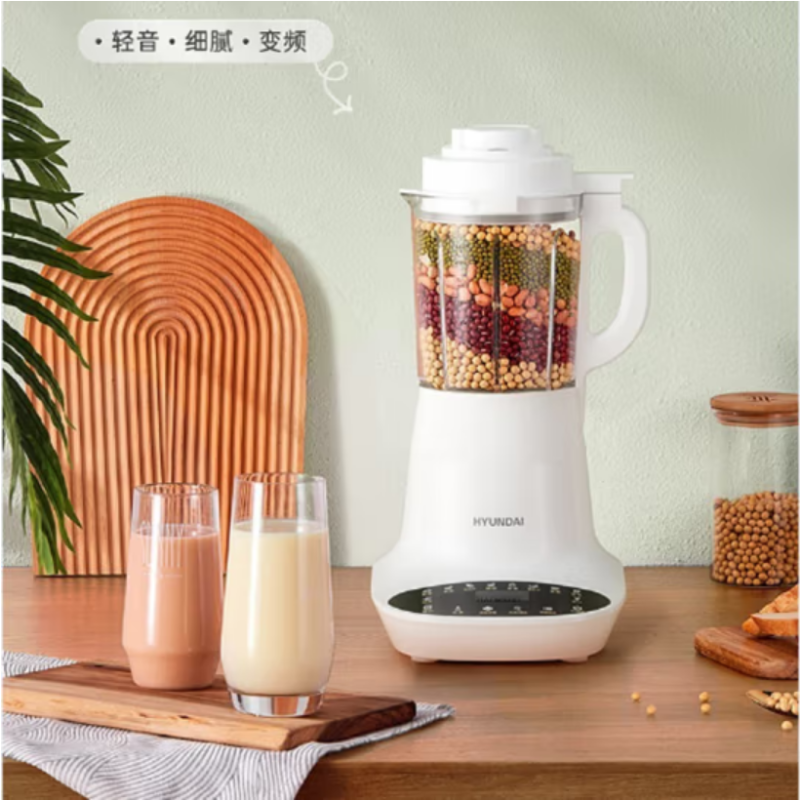 HYUNDAI 破壁机 QC-LL24126 多功能预约冷热营养料理榨汁机豆浆绞肉机