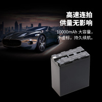 沣标 VLB-NP-F970 补光灯电池10000毫安 LED摄影灯监视器图传通用F550 F770 F960 F970