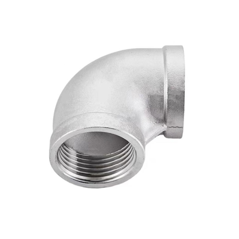 盛京联硕 90度不锈钢内丝弯头DN100 [4寸]304材质个高清大图