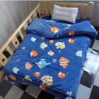 幼儿园1.2x1.5儿童被套法兰绒冬加绒保暖珊瑚绒被罩卡通用110x150