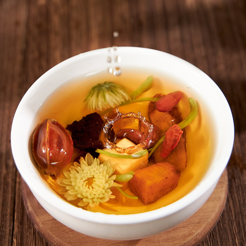 [7盒装]菊花枸杞决明子茶正品金银花茶牛蒡根搭配熬夜养生肝茶