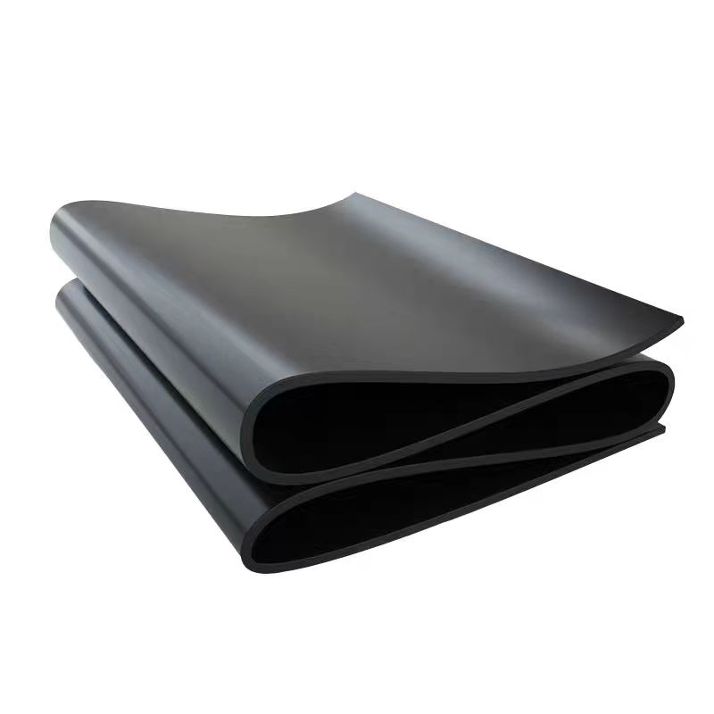 中锦科技 绝缘橡胶垫 黑色平面8mm×1m×10m 卷高清大图
