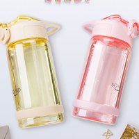 吸管杯成人塑料水杯创意运动随手杯产孕妇便携女学生可爱杯子家居器皿生活日用