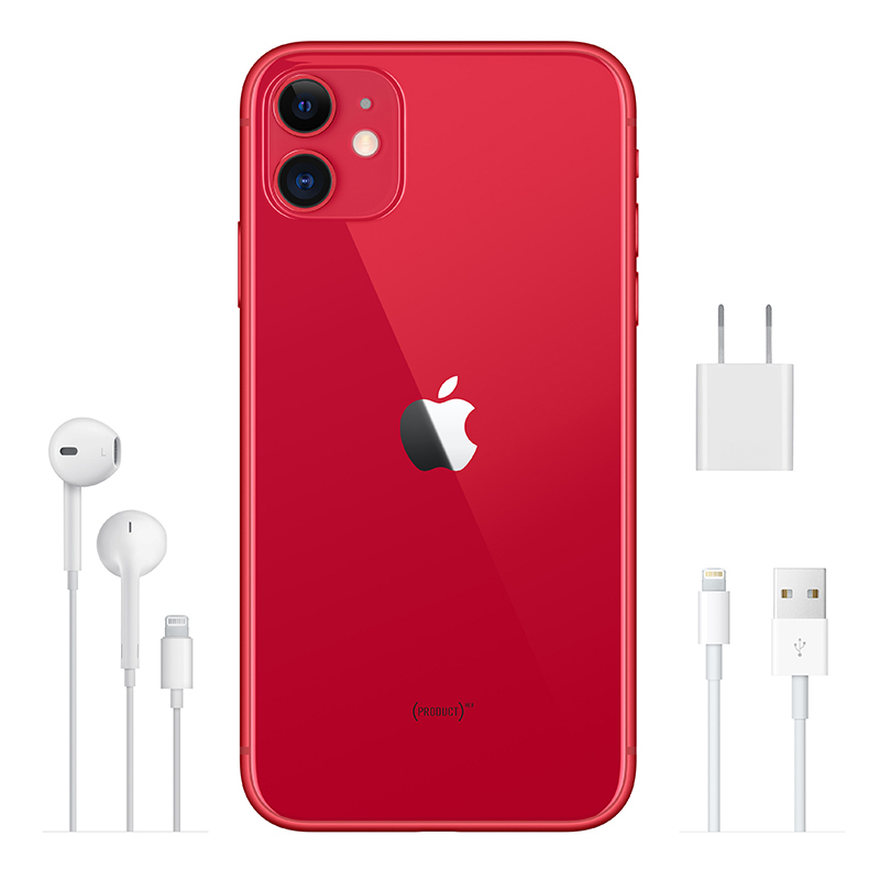 Apple iPhone 11 256G 红色 移动联通电信4G全网通手机