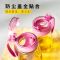 大容量玻璃油壶大小号酱醋瓶创意防漏油罐家用调味罐 红色+红色 650毫升送650毫升+杯刷+标签