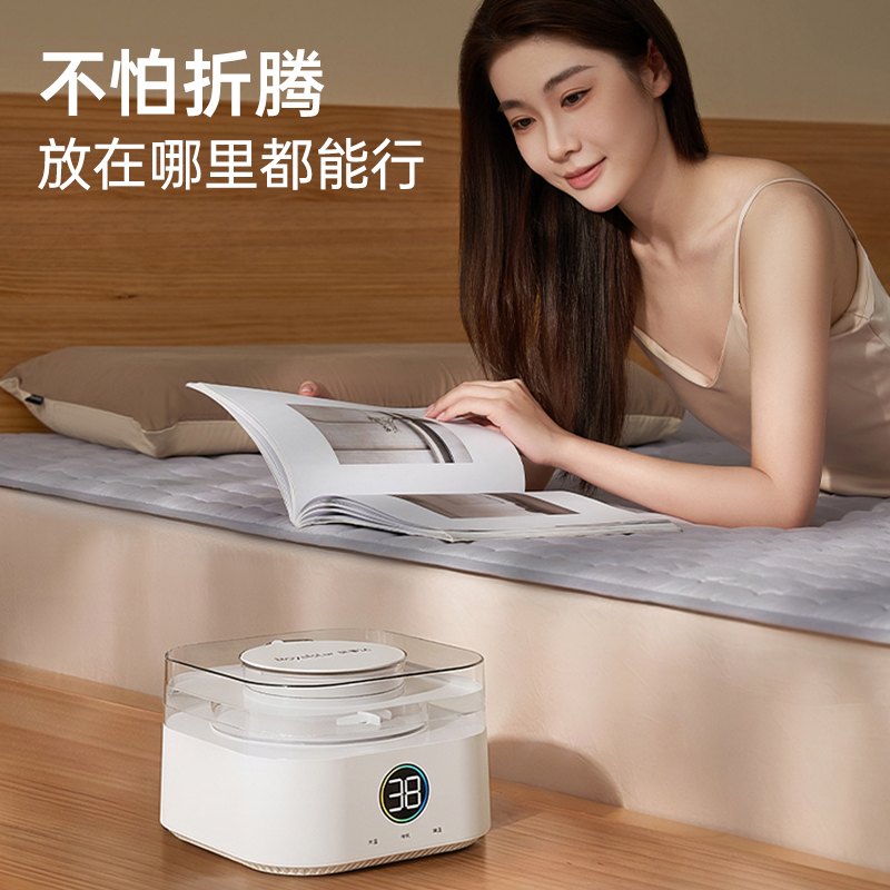 荣事达水暖毯2026新款单人120x180cm单控温智能水循环安全舒适加热毯电褥子家用防潮R2438(120*180)高清大图