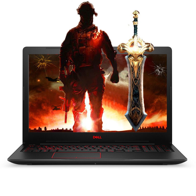 戴尔（DELL）灵越游匣G3 8代六核I7-8750H/GTX1050Ti 4G独显学生电竞固态笔记本电脑 15.6英寸吃鸡游戏本 16GB 512GB 烈焰版/冰火版 定制版