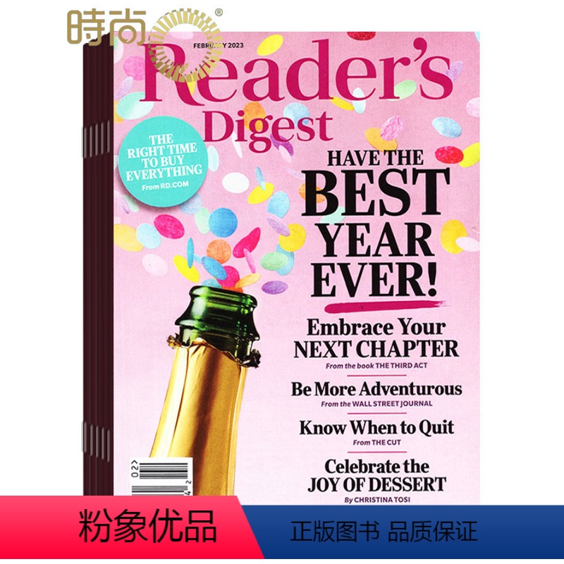 [正版]Reader's Digest读者文摘繁体中文亚洲版杂志2024年全年杂志订阅1年共12期 起订时间请咨询在线客