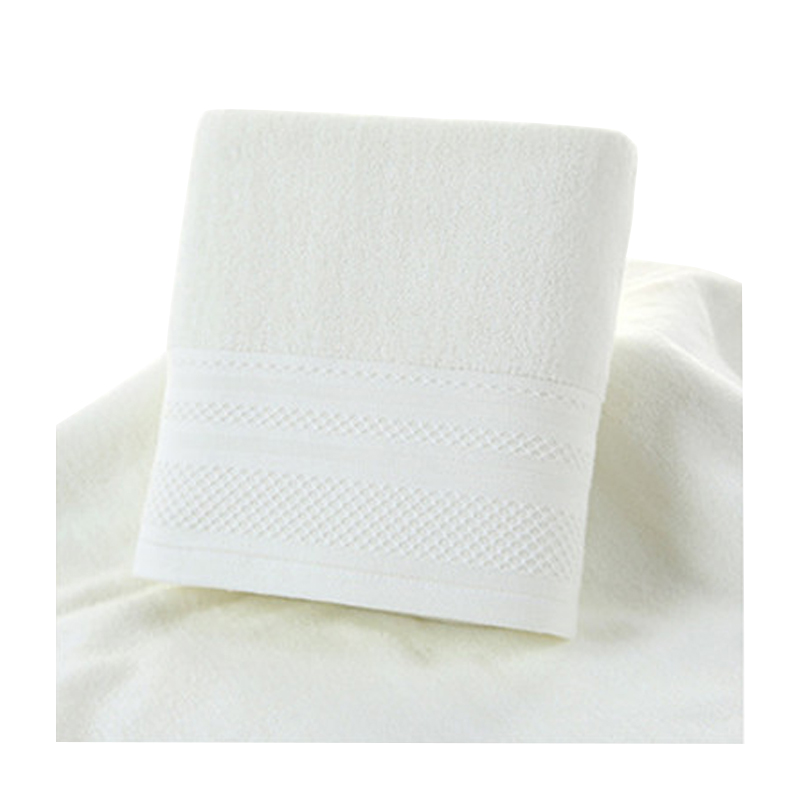 安居先森超柔瞬吸水五星级酒店长绒棉抹布毛巾两用一往情深34*76cm 白色高清大图