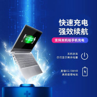 联想(Lenovo)小新潮7000 14英寸超极本轻薄本笔记本电脑A6 4G 128GB固态 2G独显 原厂标配 银色 轻薄便携商务办公手提笔记本电脑