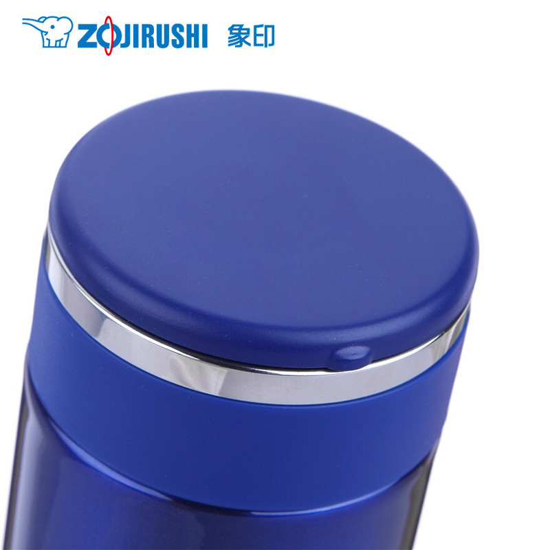 ZOJIRUSHI/象印 SM-JC36-AX 日本不锈钢双层真空保冷保温杯 时尚男女式便携保温瓶 进口360ml