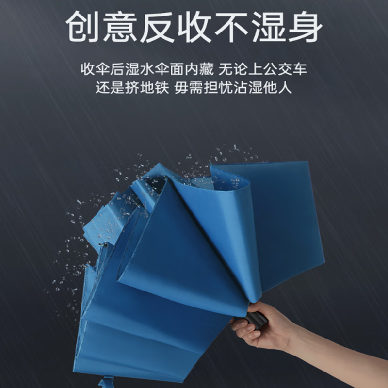 海亚森(HAIYASEN)-折叠双人晴雨伞 (单位:把)高清大图