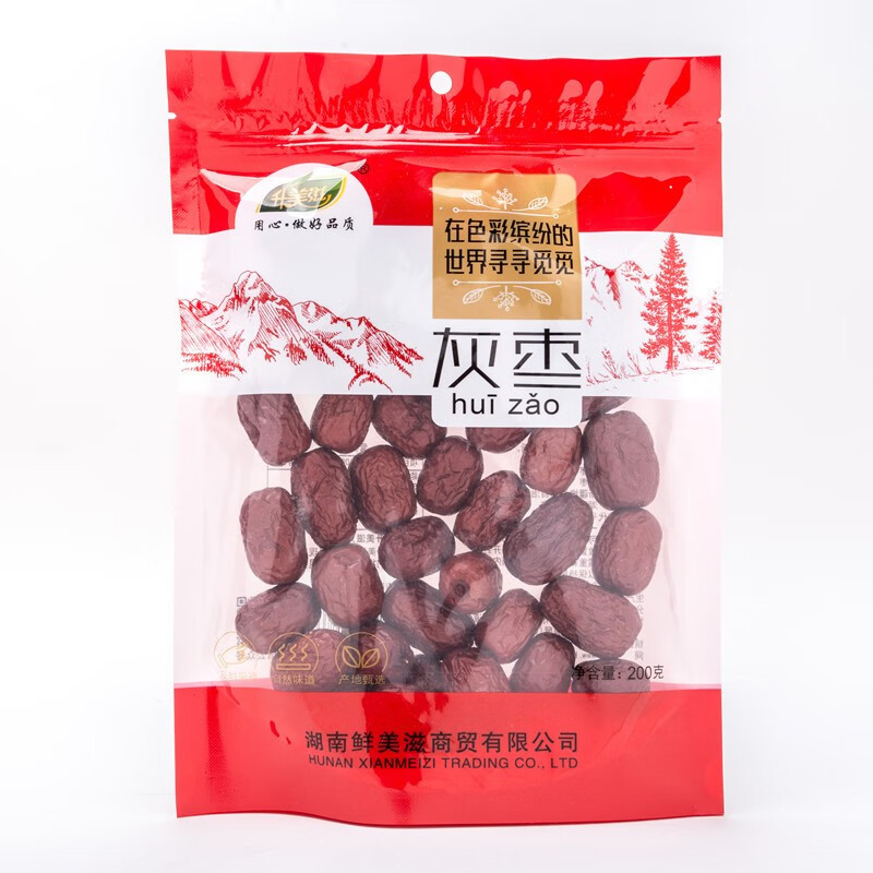 升美滋200克灰枣