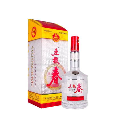 五粮液 五粮春 50度浓香型白酒 500ml单瓶装