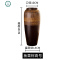 陶瓷水养花瓶客厅复古水培富贵竹满天星干花小插花瓶陶罐粗陶摆件 封后 板栗棕高号