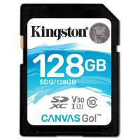 金士顿(Kingston)128GB SD卡 读90MB/s写45MB/s V30 U3 CLASS 10高速相机存储卡