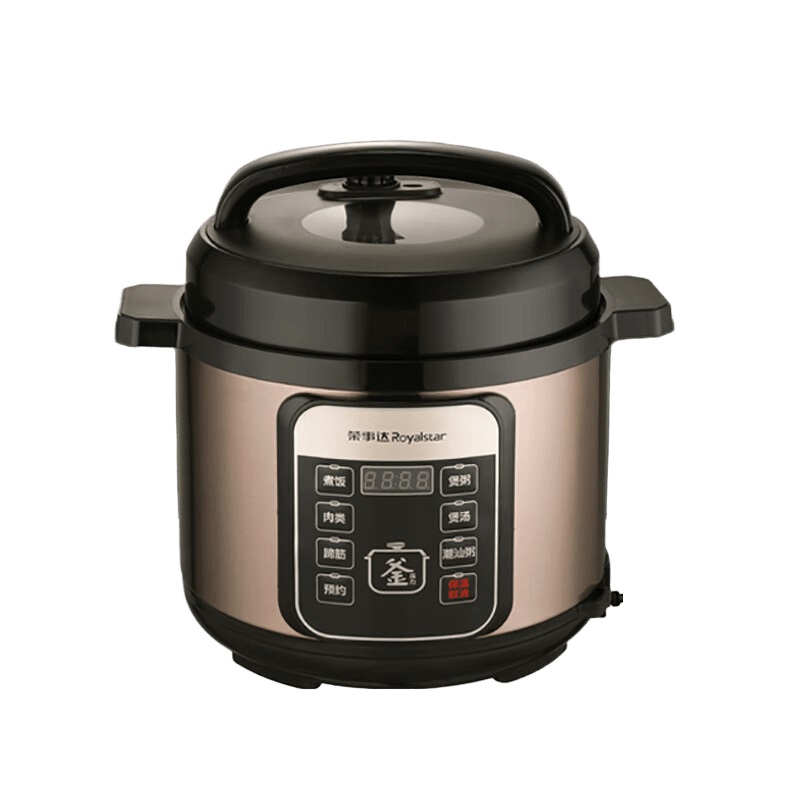 荣事达(Royalstar)YDG50-100A210 电脑版电压力锅 900W(单位:个)金色