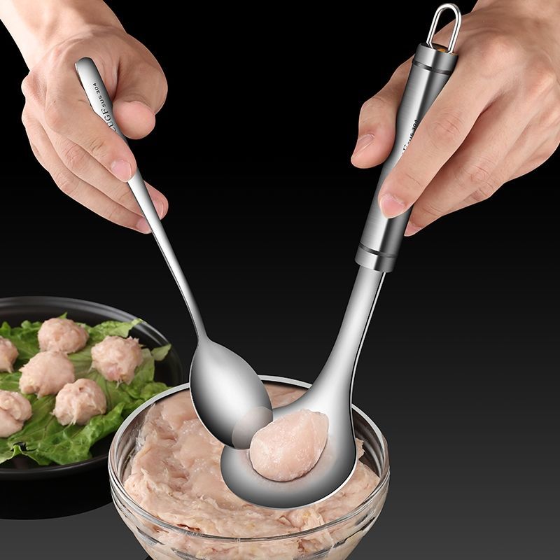 304普通款1支德国304不锈钢肉丸子制作器家用厨房鱼丸勺模具工具挤