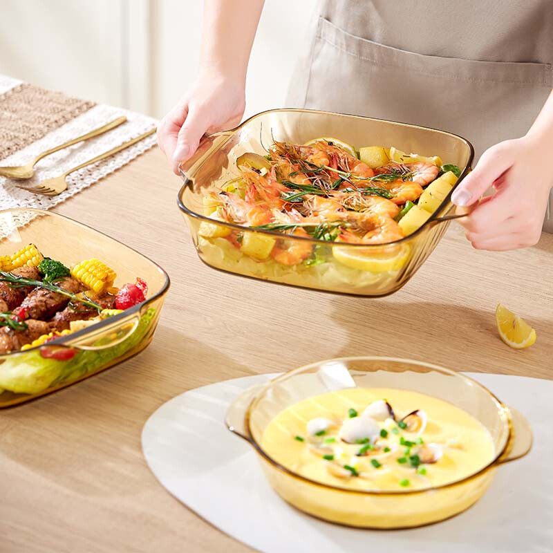 康宁烤盘VISIONS2L黄盒高清大图