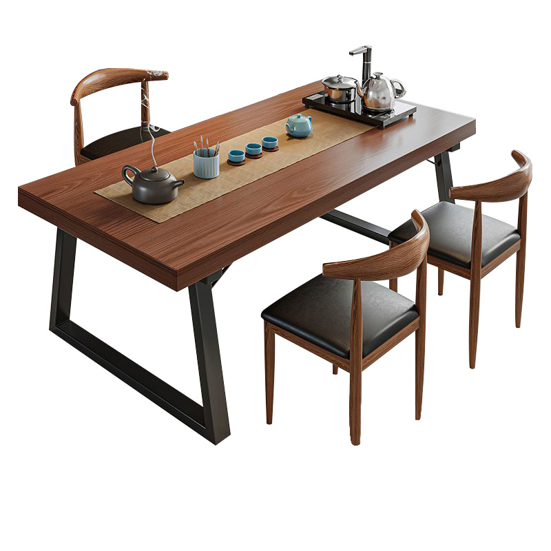 依韵珂会客茶几100*60*75cm+3椅套高清大图