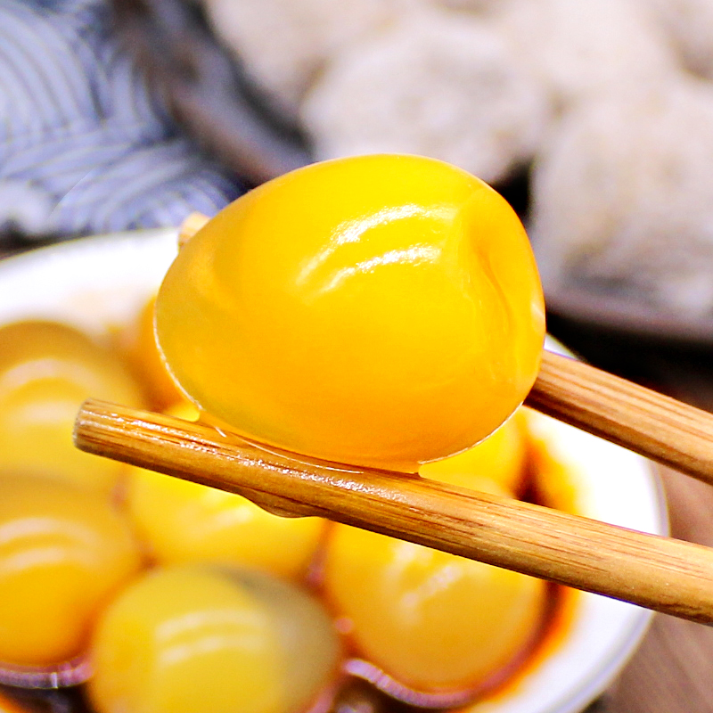 [熊猫鸟]鹌鹑皮蛋 40枚 松花皮蛋鹌鹑蛋变蛋溏心传统小皮蛋鹌鹑蛋高清大图